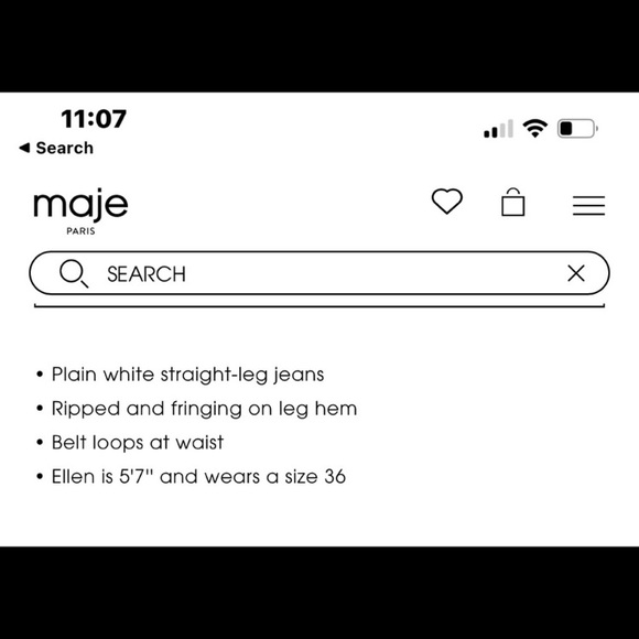 MAJE JEANS 👖 - Picture 6 of 9